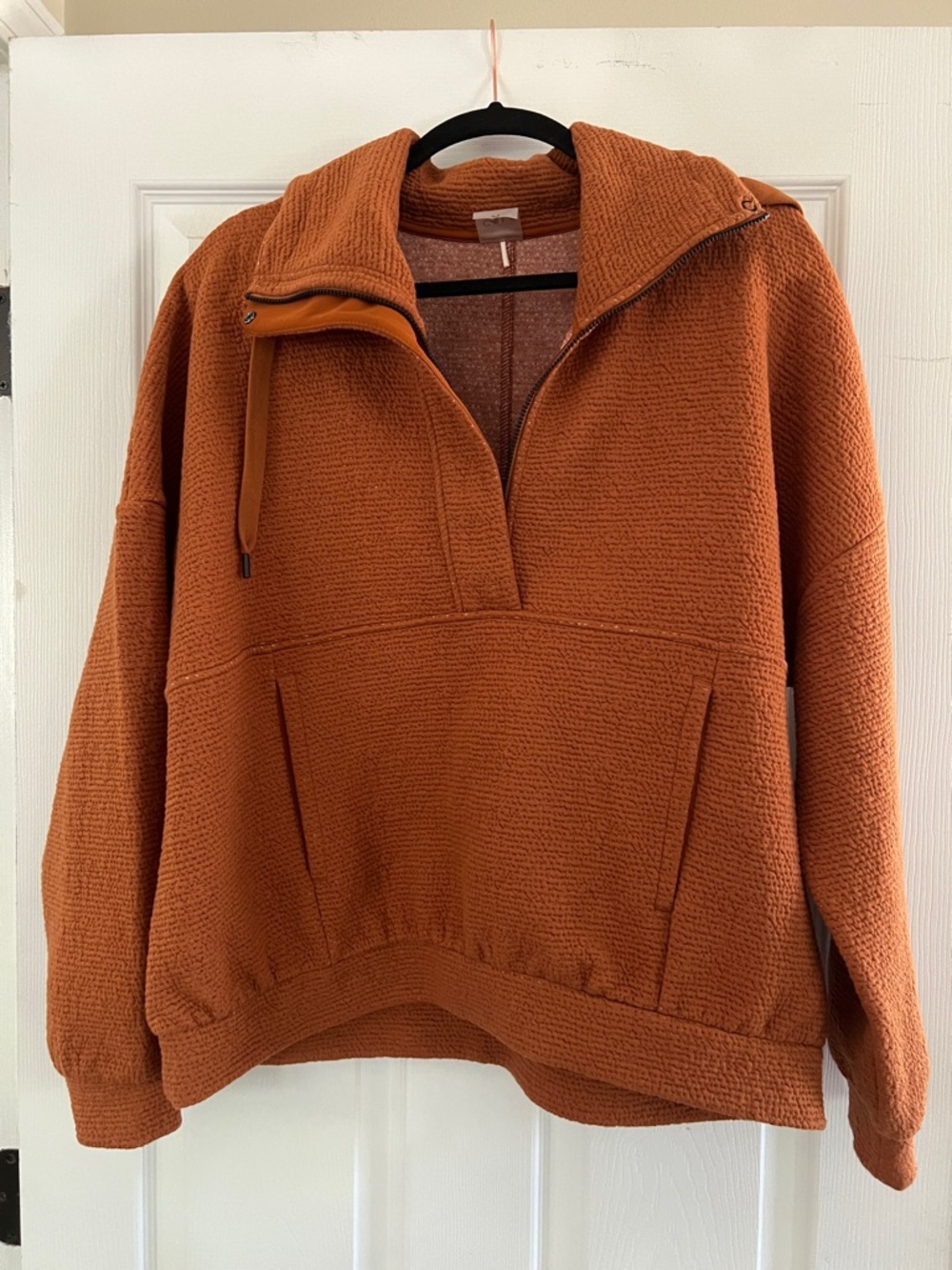 CALIA by Carrie Underwood Rust Orange Pullover Jacket